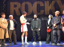 Lionel Messi fue a ver Rocky, la obra de Nico Vázquez y el público enloqueció