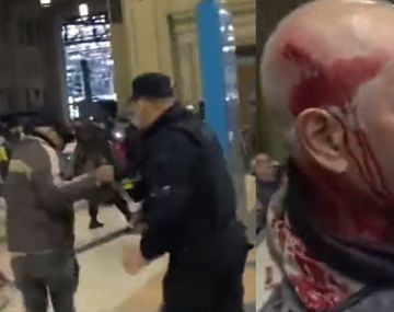 Constitución: usuario fue violentamente golpeado por un policía