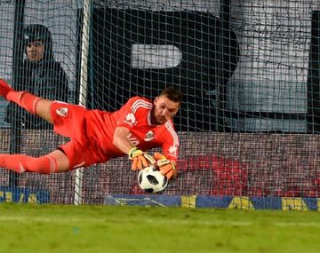 Franco Armani en River - Crédito:&nbsp;@CARPoficial