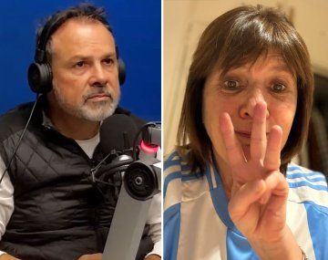 Gustavo Sylvestre y Patricia Bullrich