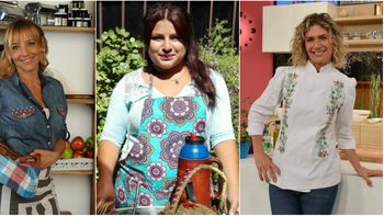 Jimena Monteverde, Elba y Maru Botana, las cocineras de la TV Jimena Monteverde, Elba y Maru Botana, las cocineras de la TV