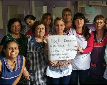 Auxiliares furiosos por descuentos del 70% del sueldo en la Provincia