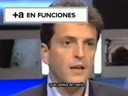 Fuerte spot K sobre las contradicciones de Massa