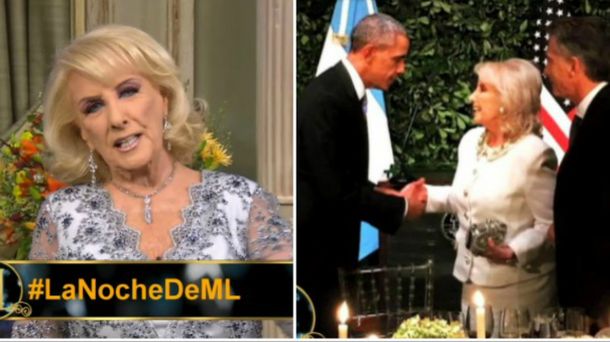 La intimidad del encuentro de Mirtha Legrand con Barack Obama