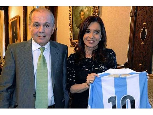 Cristina habló con Sabella para felicitarlo a él y a los jugadores