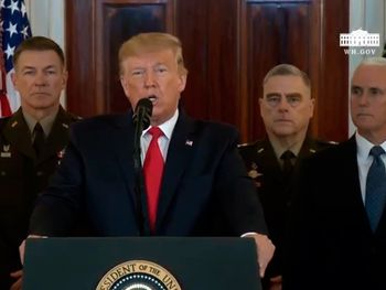 Trump al pueblo iraní: He estado con ustedes desde el comienzo de mi presidencia