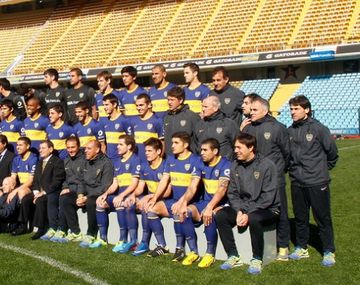 Para la foto: el plantel de Boca ya tiene su imagen oficial
