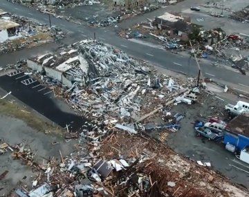 Así quedó Kentucky tras el paso de un devastador tornado