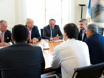 La reunión se realizó en Casa de Gobierno