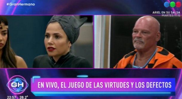 Gran Hermano: tenso careo en vivo entre Alfa y Romina