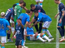 Susto en Belgrano: qué le pasó a Lucas Zelarayán Susto en Belgrano: qué le pasó a Lucas Zelarayán