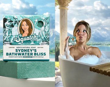 Sydney Sweeney lanza un jabón hecho con agua usada de su baño