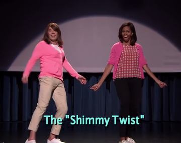 Michelle Obama la vuelve a romper bailando
