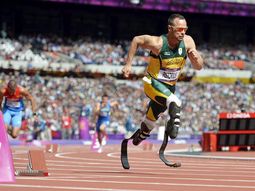El sudafricano Óscar Pistorius El sudafricano Óscar Pistorius