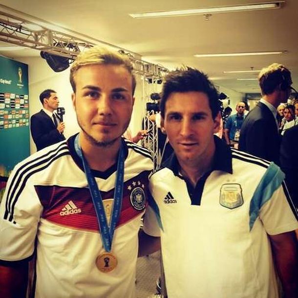 Fue el héroe del campeón e hizo el gol de la final, pero le pidió una foto a Messi