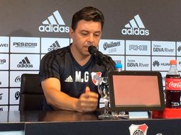 Gallardo habló de la crisis económica para recordar el triunfo de la Copa Libertadores