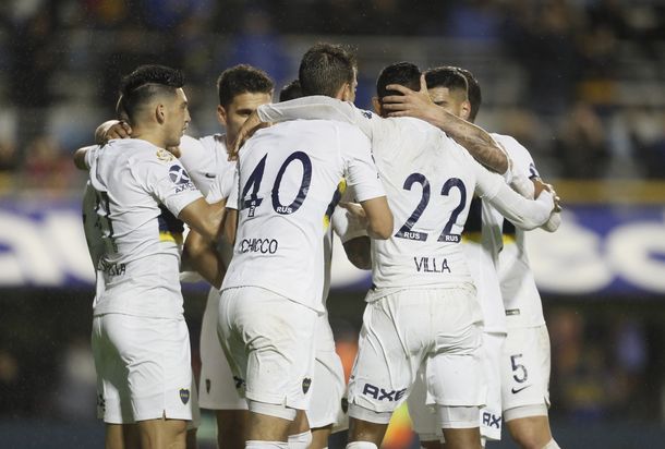 Boca en la Bombonera - Crédito:&nbsp;@BocaJrsOficial