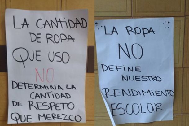 Un colegio de Villa Urquiza sancionó a una alumna por ir sin corpiño