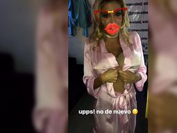 Virginia Gallardo, divertida en Instagram Stories