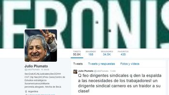 polemica: para julio piumato, hoy no paran los que mataron a nisman polemica: para julio piumato, hoy no paran los que mataron a nisman