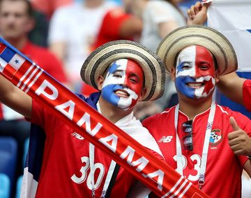 Así festejaron los panameños el primer gol en un Mundial de su historia