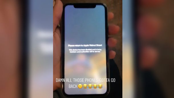 La foto viral: &iquest;Apple bloque&oacute; y rastre&oacute; todos los iPhones robados esta semana?