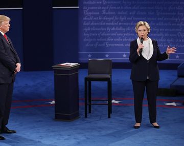 Segundo debate entre Hillary Clinton y Trump