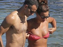 La mujer de Ryan Giggs pasó frío en sus vacaciones