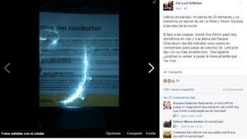 embarazada escracho por facebook a un taxista fuera de control embarazada escracho por facebook a un taxista fuera de control