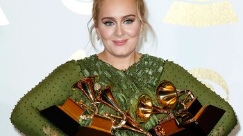Adele fue la gran ganadora de los Grammy Adele fue la gran ganadora de los Grammy