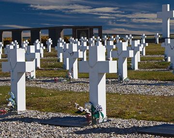 Cementerio de Darwin en las Islas Malvinas