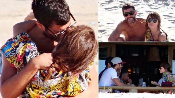 Besos y complicidad de Lali Espósito y Mariano Martínez en Punta del Este