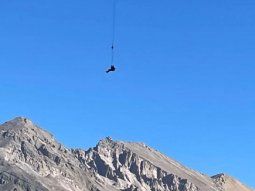 Video: el dramático rescate de dos hermanos en el cerro Aconcagua