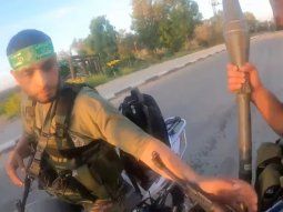 Video: así fue abatido un terrorista de Hamas en un kibutz de Israel