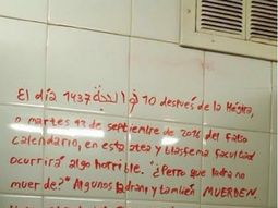 Amenaza en Exactas de la UBA: Ocurrirá algo horrible en esta blasfema facultad