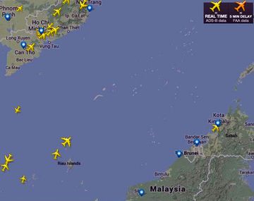Los radares malayos captan una señal que podría ser del vuelo MH370