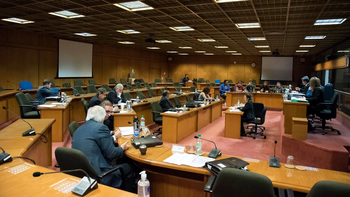 La Comisión de Hacienda de la Cámara de Representantes del Parlamento del Uruguay. (Foto: Parlamento del Uruguay) La Comisión de Hacienda de la Cámara de Representantes del Parlamento del Uruguay. (Foto: Parlamento del Uruguay)