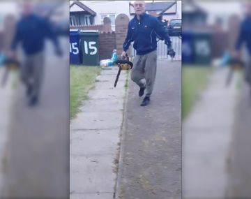 El marido de Appleby reaccionó rápido y salvó a la familia