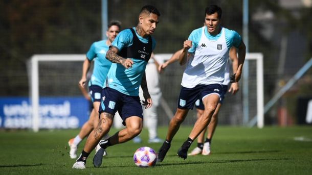 Racing: Gago recupera jugadores importantes en la previa del duelo ante Boca