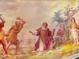 San Esteban fue condenado a la lapidación en los primeros años del Cristianismo. San Esteban fue condenado a la lapidación en los primeros años del Cristianismo.