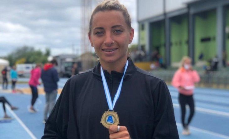 La atleta Evangelina Thomas