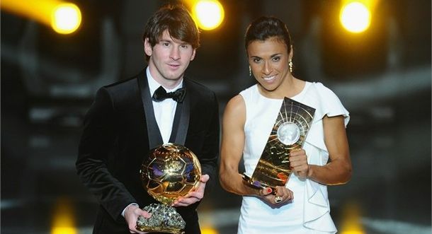 Messi y Marta