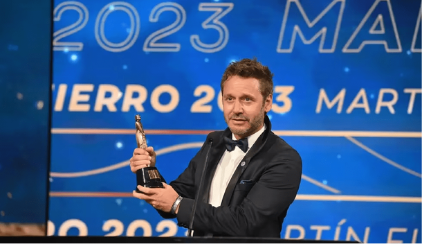 Benjamín Vicuña volvió a hablar del acto fallido con Pampita en los Martín Fierro 2023