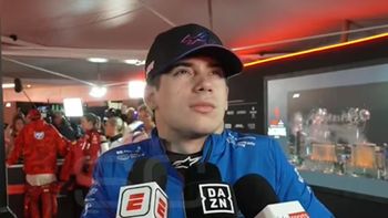 la indignacion de colapinto por los fuegos artificiales en las vegas: se creen... la indignacion de colapinto por los fuegos artificiales en las vegas: se creen...