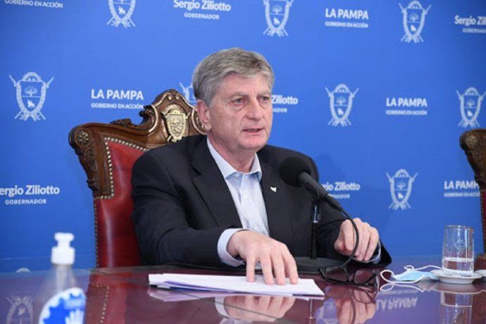 Sergio Ziliotto, gobernador de La Pampa