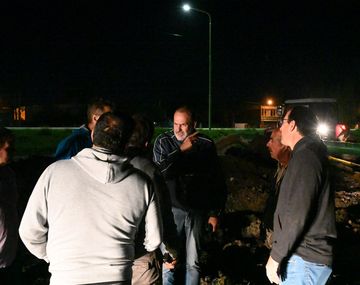 Javier Milei pasó por Bahía Blanca y dijo que no va a dejar sola a la ciudad