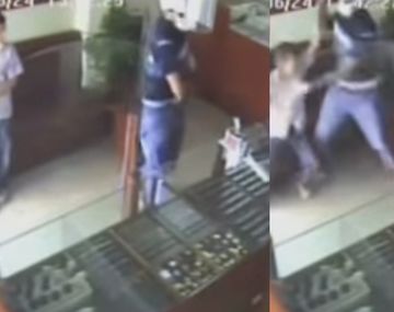 El niño karateca impidió un robo