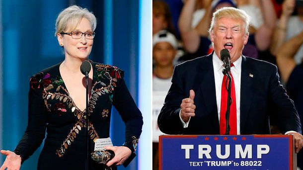 Donald Trump trató de actriz sobrevalorada a Meryl Streep