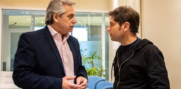 Alberto Fernández y Axel Kicillof