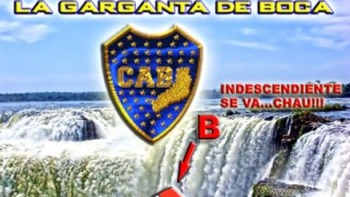 llegaron los afiches de boca que cargan a independiente llegaron los afiches de boca que cargan a independiente